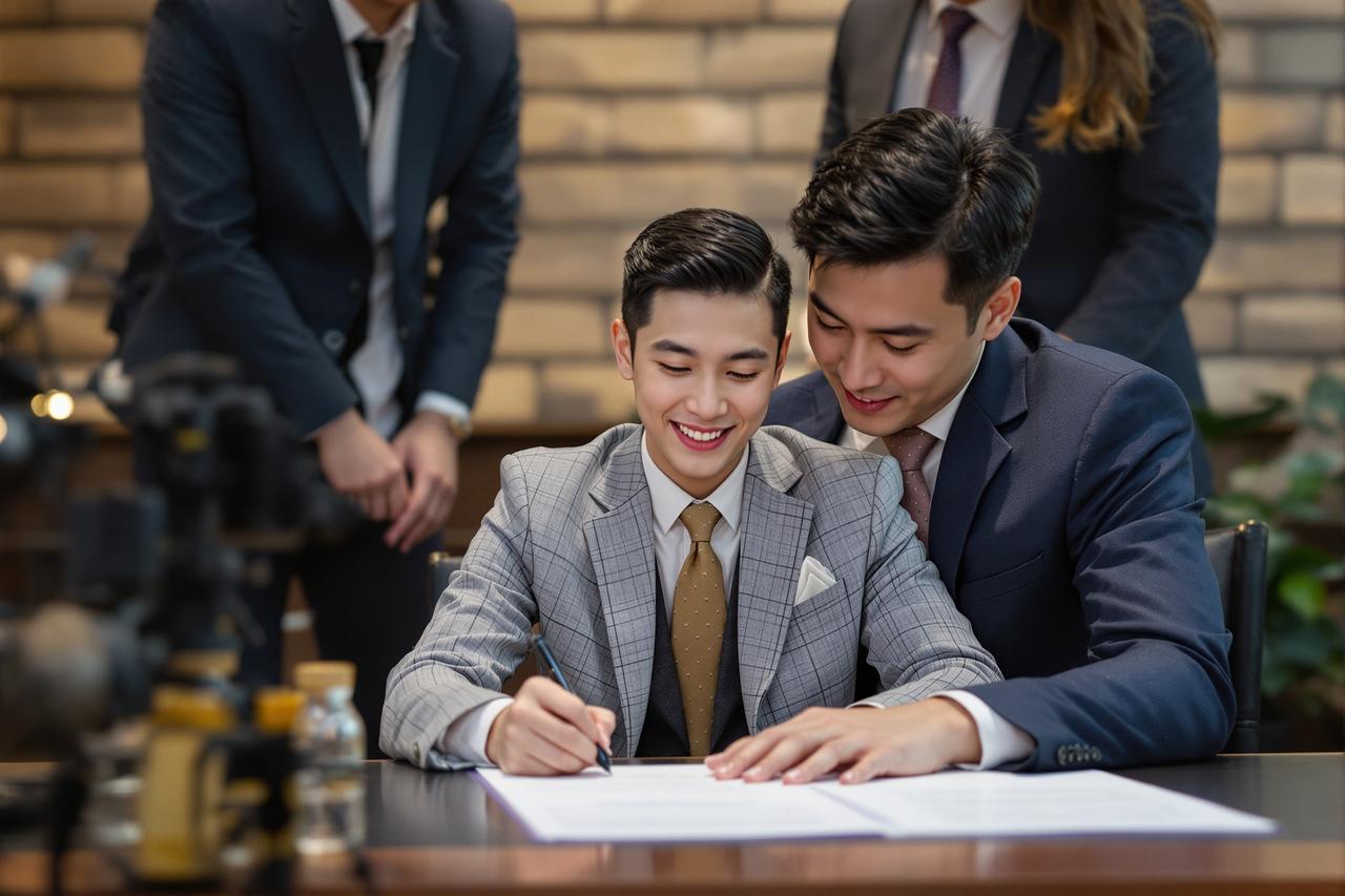 羞羞视频签约新生代演员陈晓宇，将出演年度大剧《山海经》